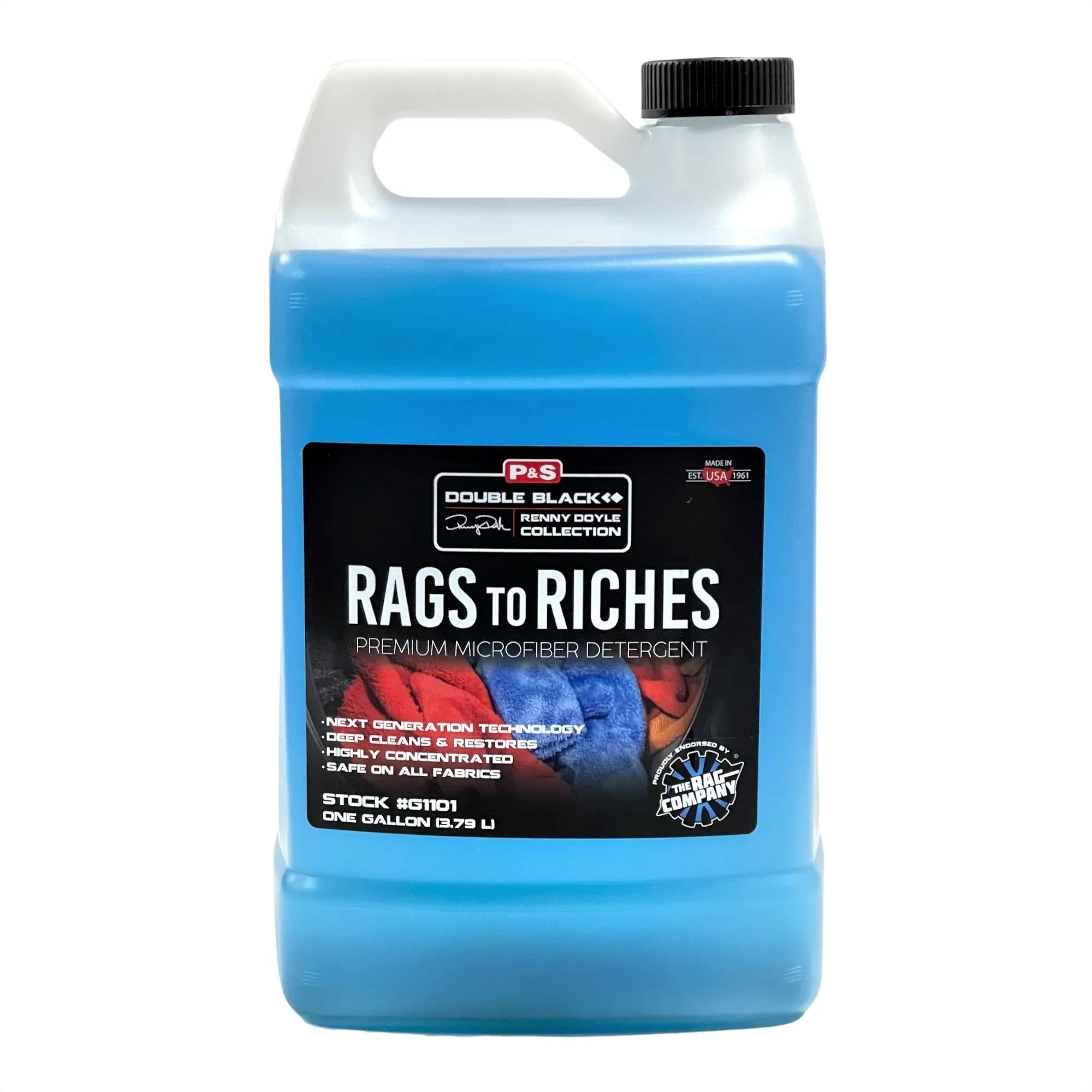 P&S Rags to Riches Premium Microfiber Detergent