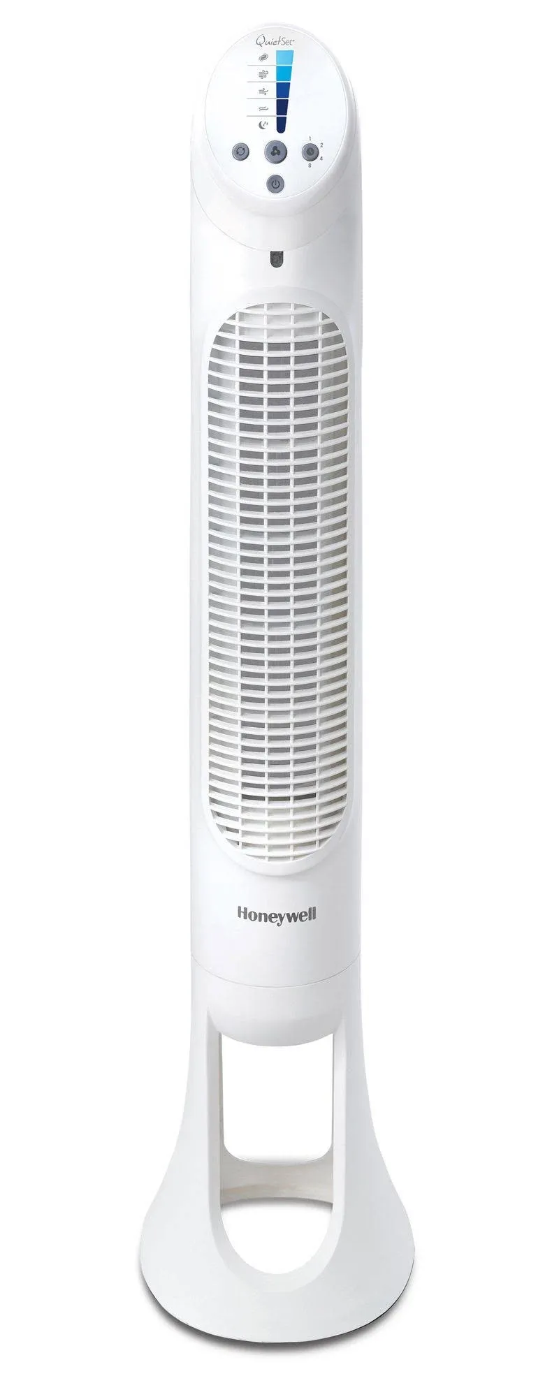 Honeywell QuietSet Tower Fan 5 Speed, White