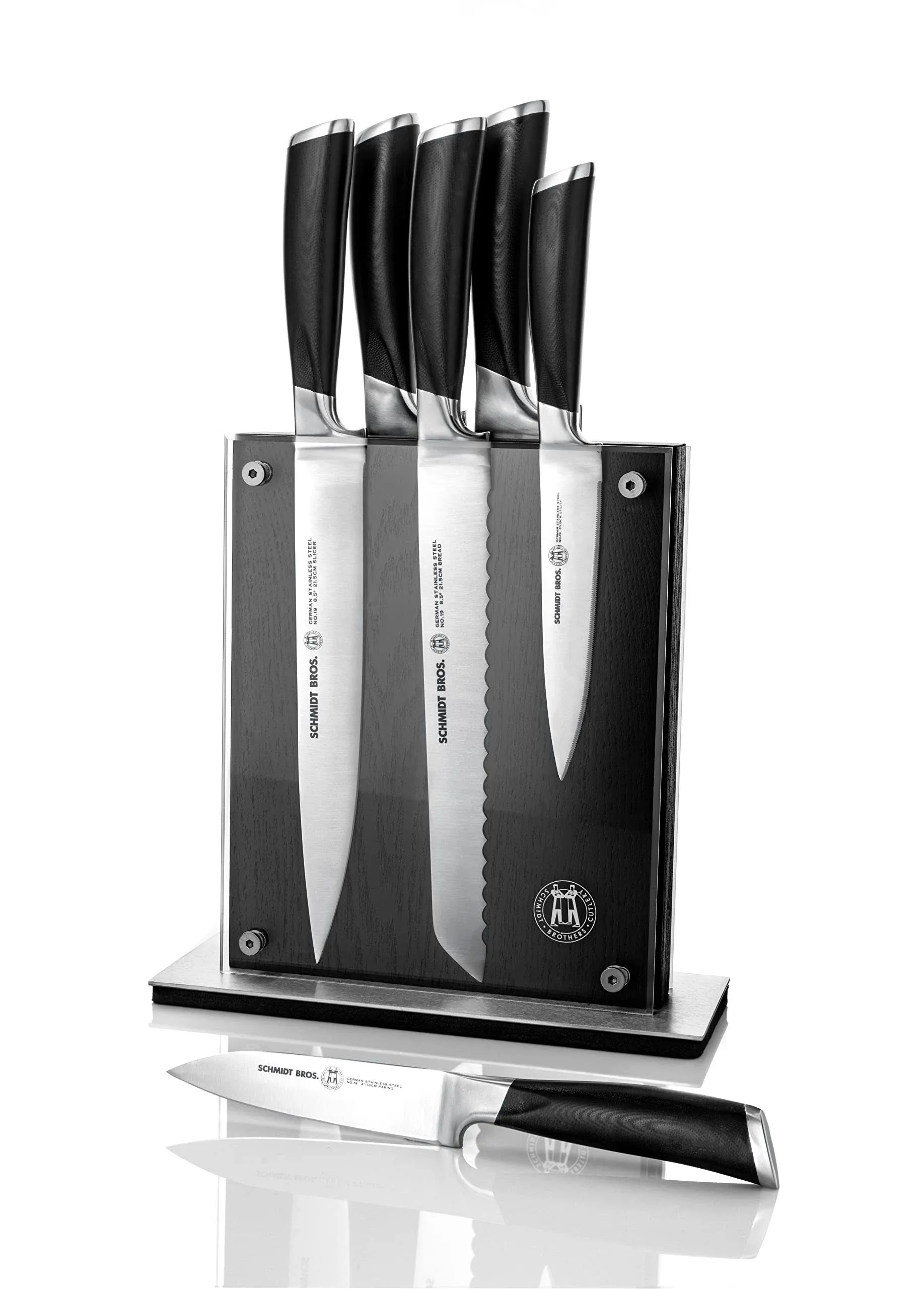 Schmidt Brothers Heritage w/Black Midtown Knife Set · 7 Piece Set