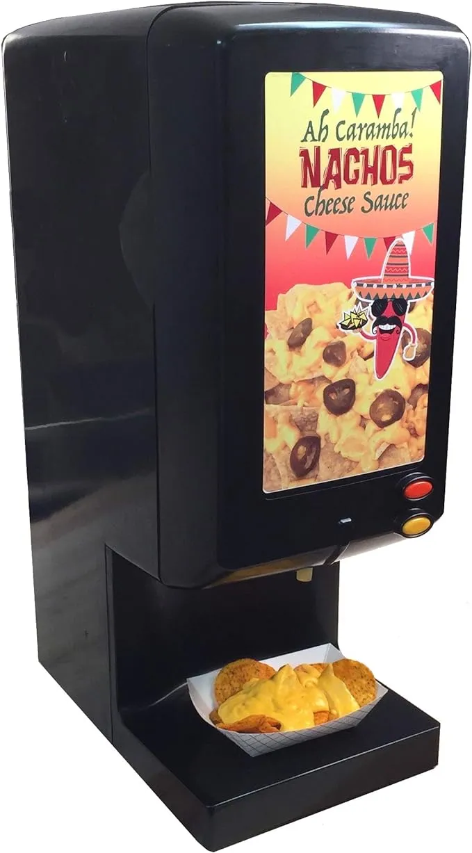 Paragon 2030 Ay Caramba Nacho Cheese Warming Dispenser, Black