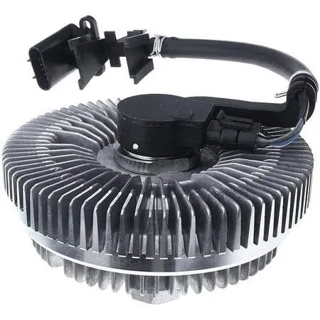 A-Premium Electronic Radiator Cooling Fan Clutch Compatible with Chevy Trailblazer, SSR & GMC Envoy, Bravada & Saab 9-7x 2002 2003 2004 2005 2006 2007 2008 2009-4.2L 5.3L 6.0L - Replace# 25790869