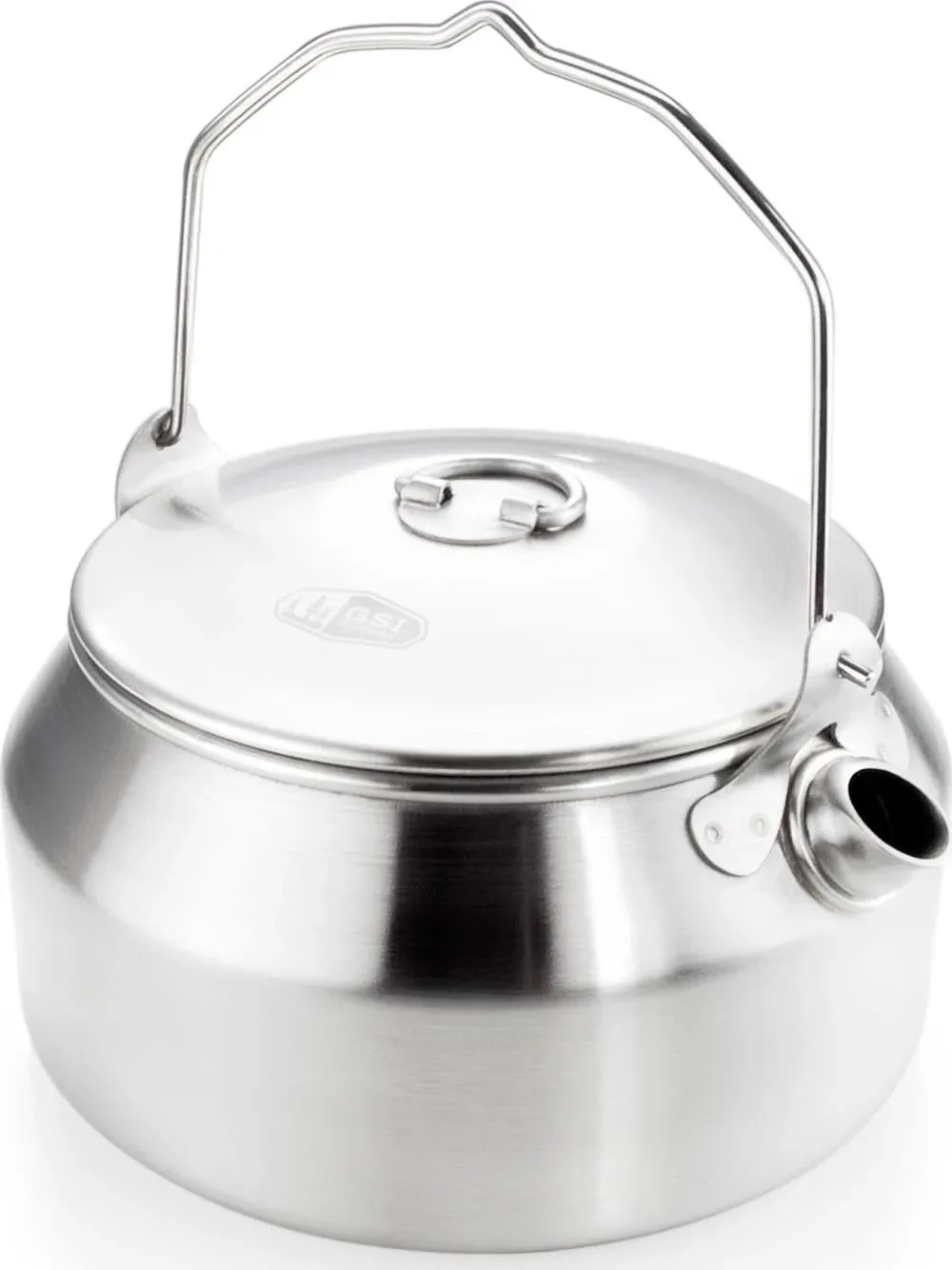 Glacier Stainless 1 Liter Tea Kettle, Camping Cookware | GSI Outdoors