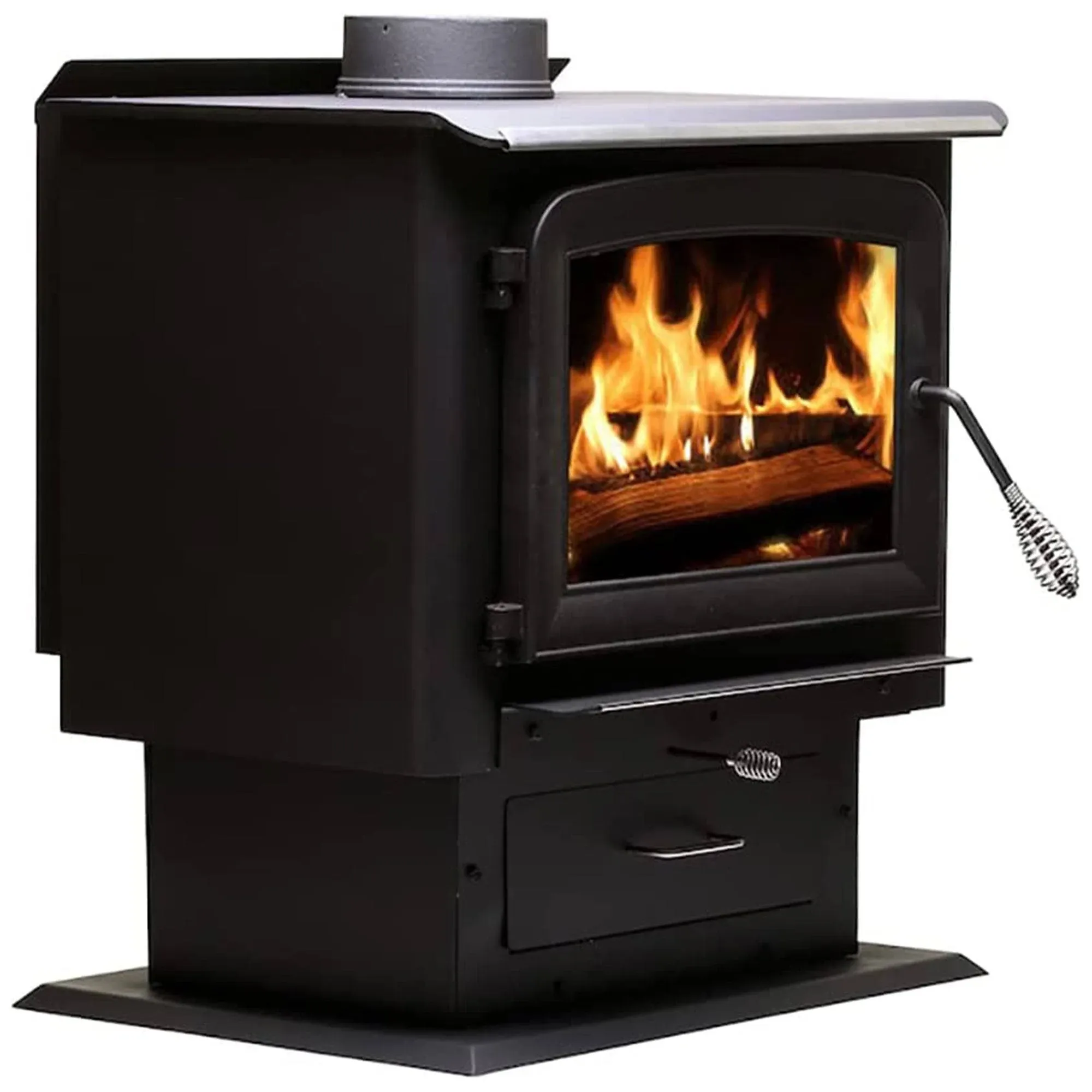 Ashley Hearth AW2020E-P Pedestal Wood Stove - 2000 Sq. ft.