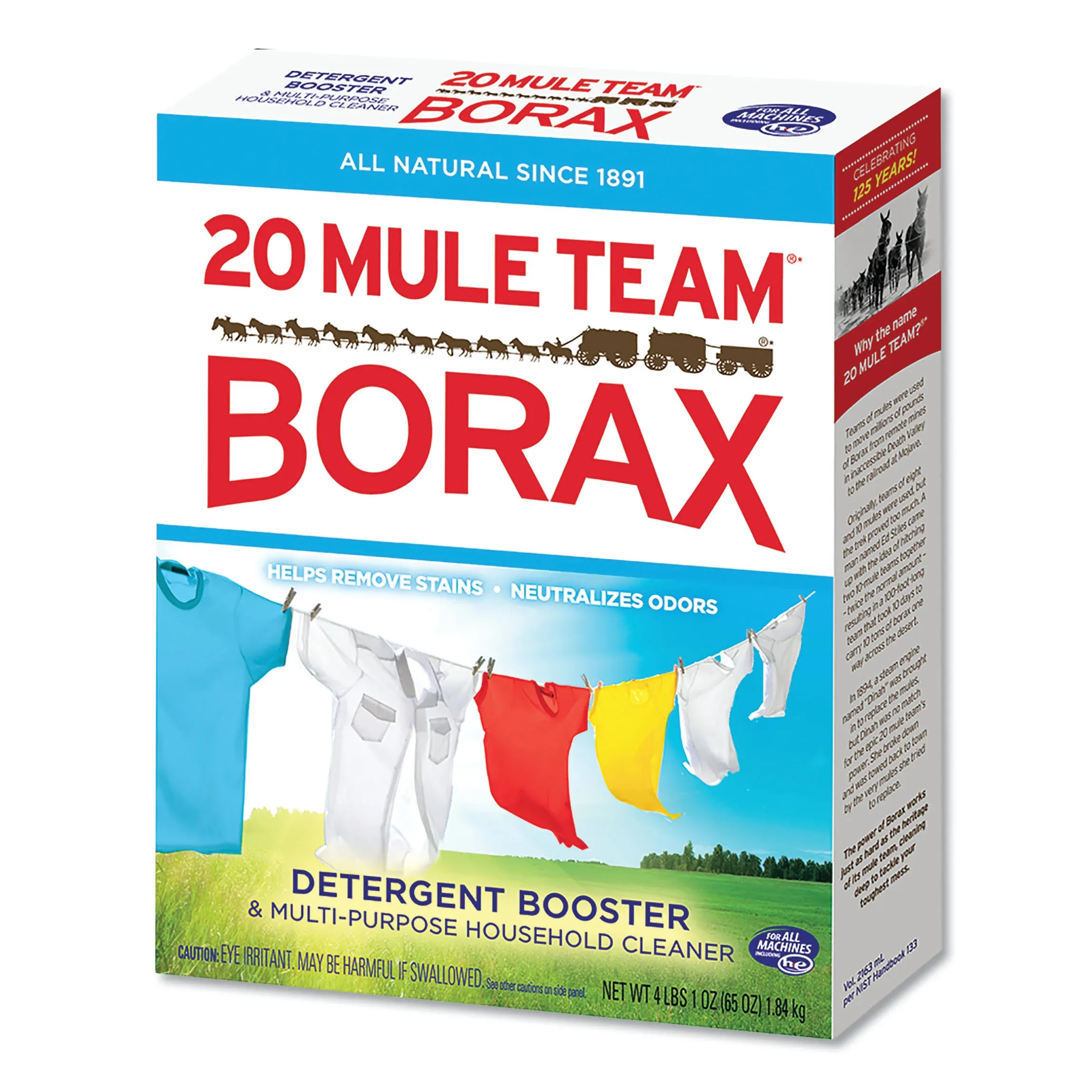 20 Mule Team Borax Detergent Booster