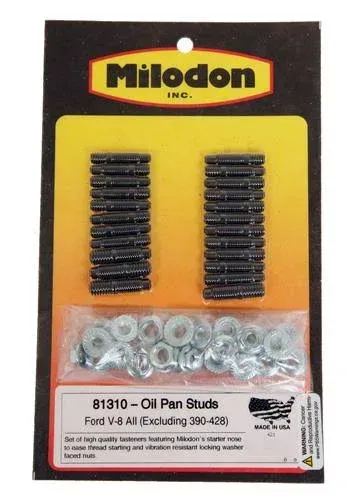 Milodon Oil Pan Stud Kits