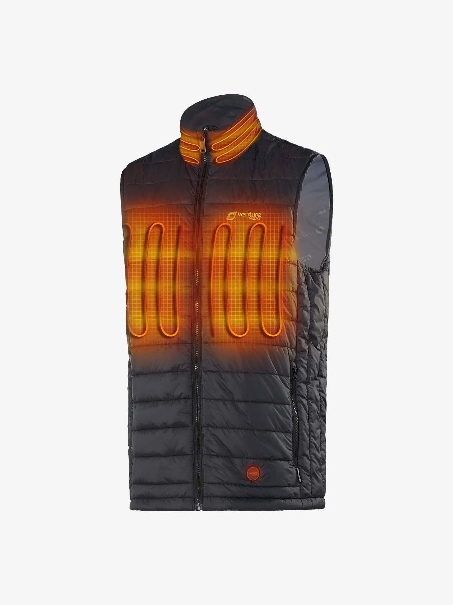 Heated Vest for Men with Included Battery Pack, Bluetooth-Controlled Puffer Jacket, Outdoor Winter Clothing