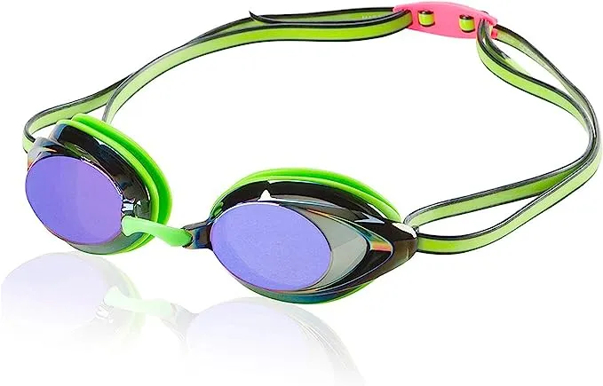 Speedo Unisex-Adult Swim Goggles Mirrored Vanquisher 2.0