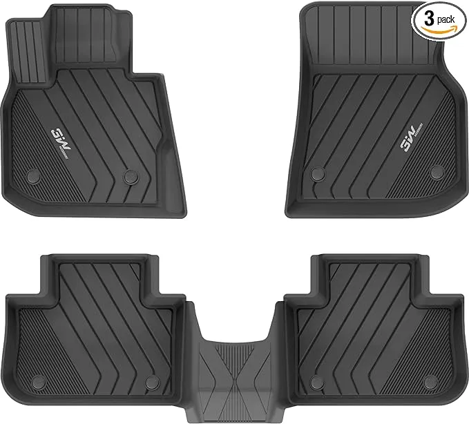 3W Floor Mats for BMW X3 (2018-2024)