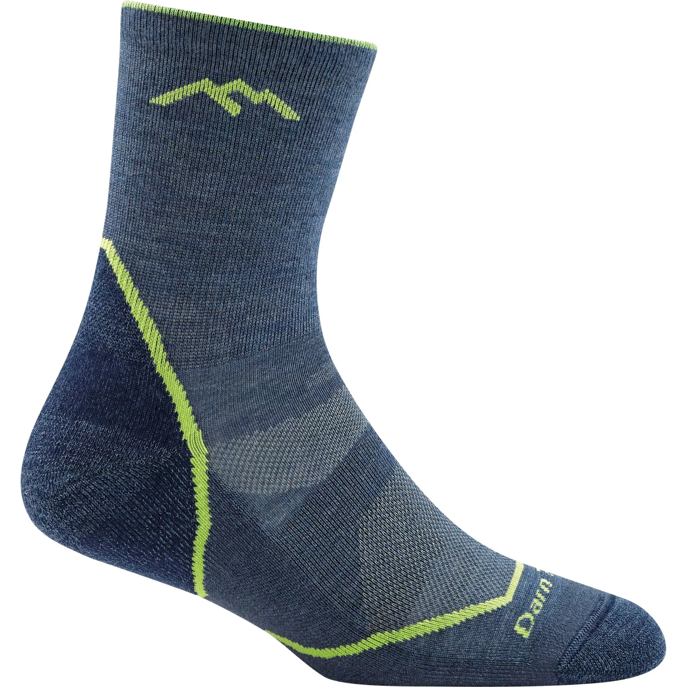 Darn Tough Kids Light Hiker Micro Crew Lightweight Hiking Socks - GoBros.com