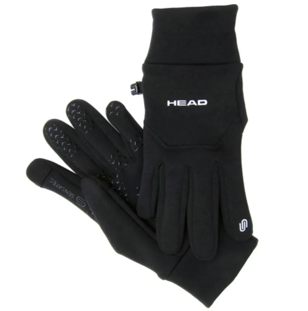 Head: Multi-Sport Gloves with Sensatec, Black, Large