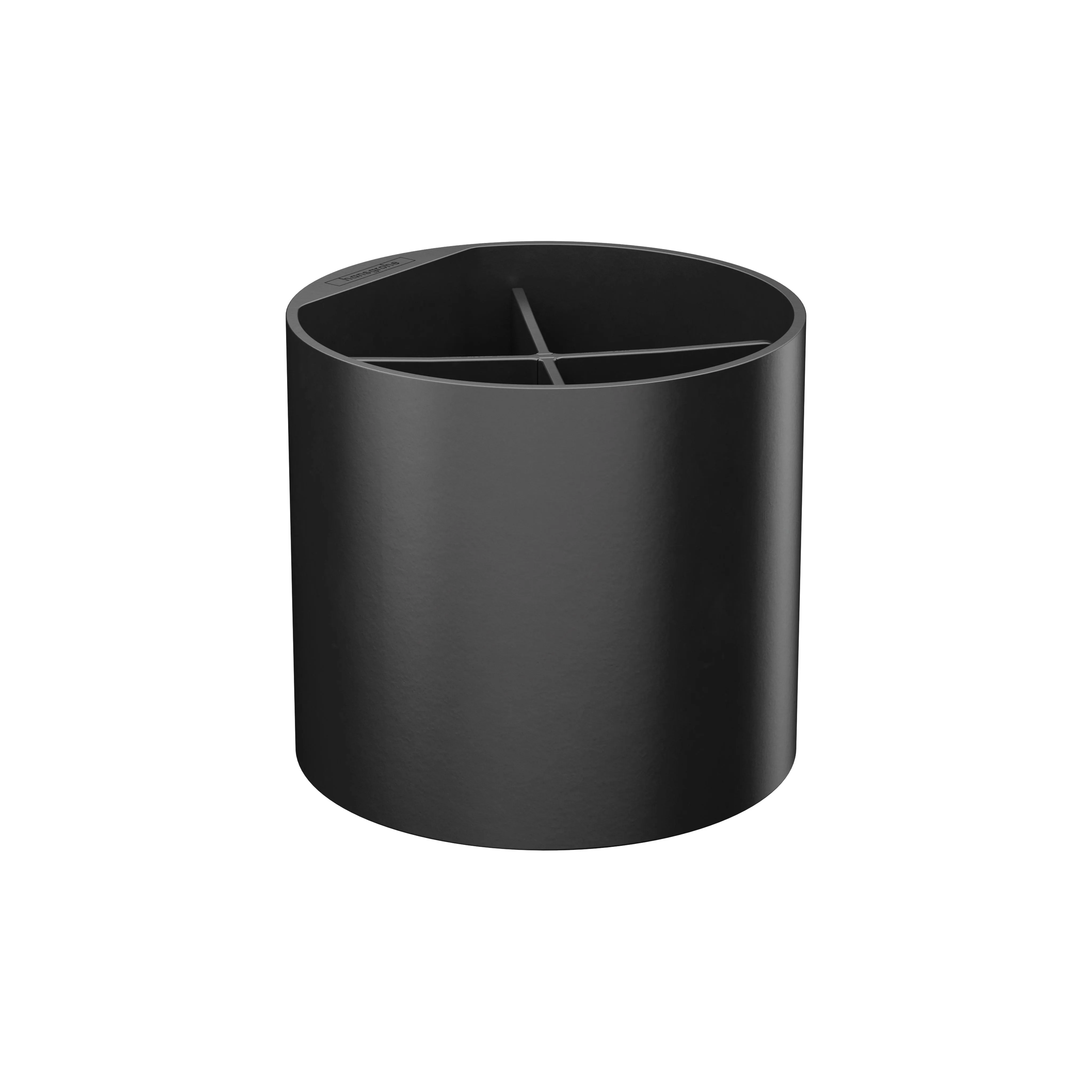 Hansgrohe WallStoris Toothbrush Tumbler in Matte Black