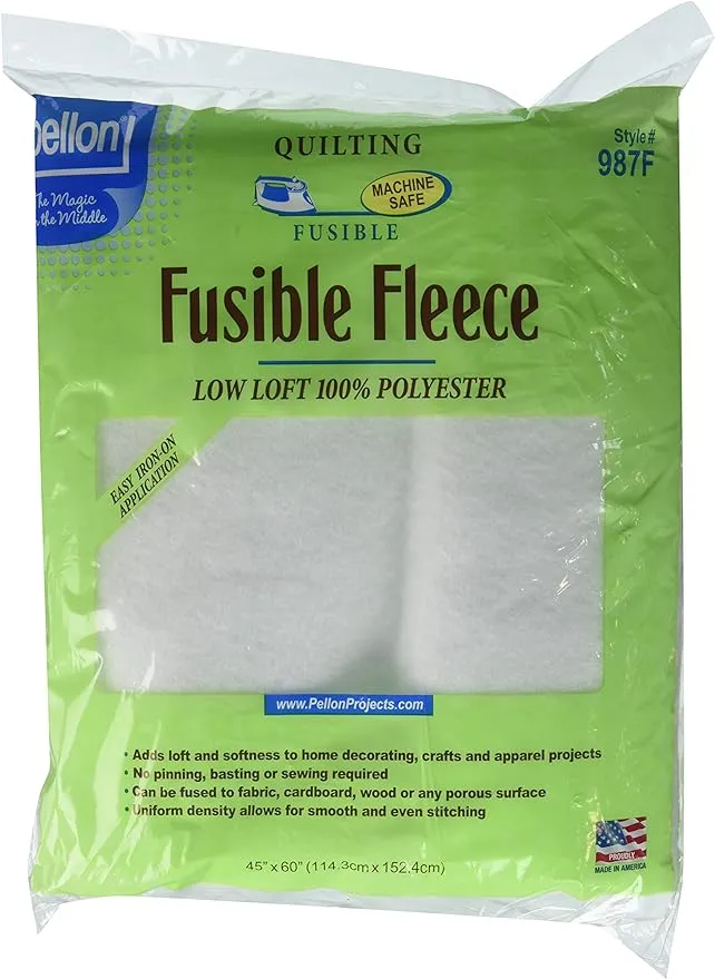 Pellon Fusible Fleece 45 x 60 in. White