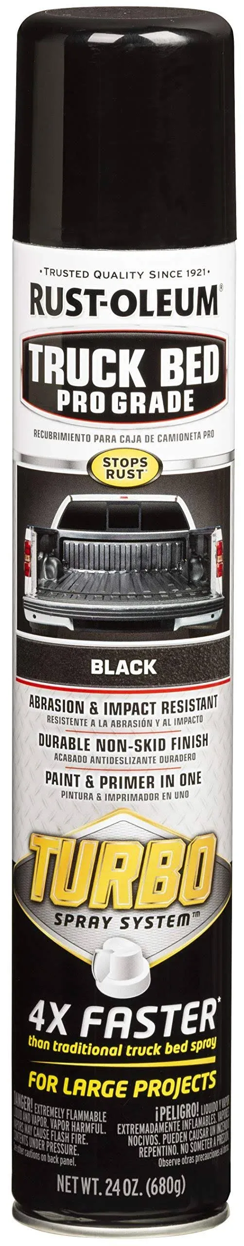 Rust-Oleum Truck Bed Pro Grade with Turbo Spray System – 24 oz