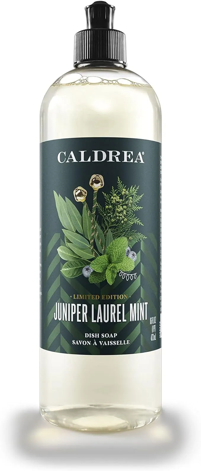 Caldrea Dish Soap, Biodegradable Dishwashing Liquid Made with Soap Bark and A...