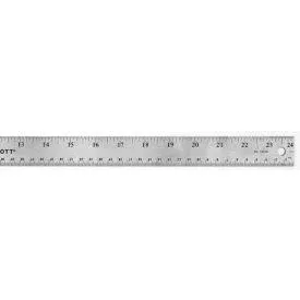 Westcott 24" Stainless Steel Office Ruler with Non Slip Cork Base