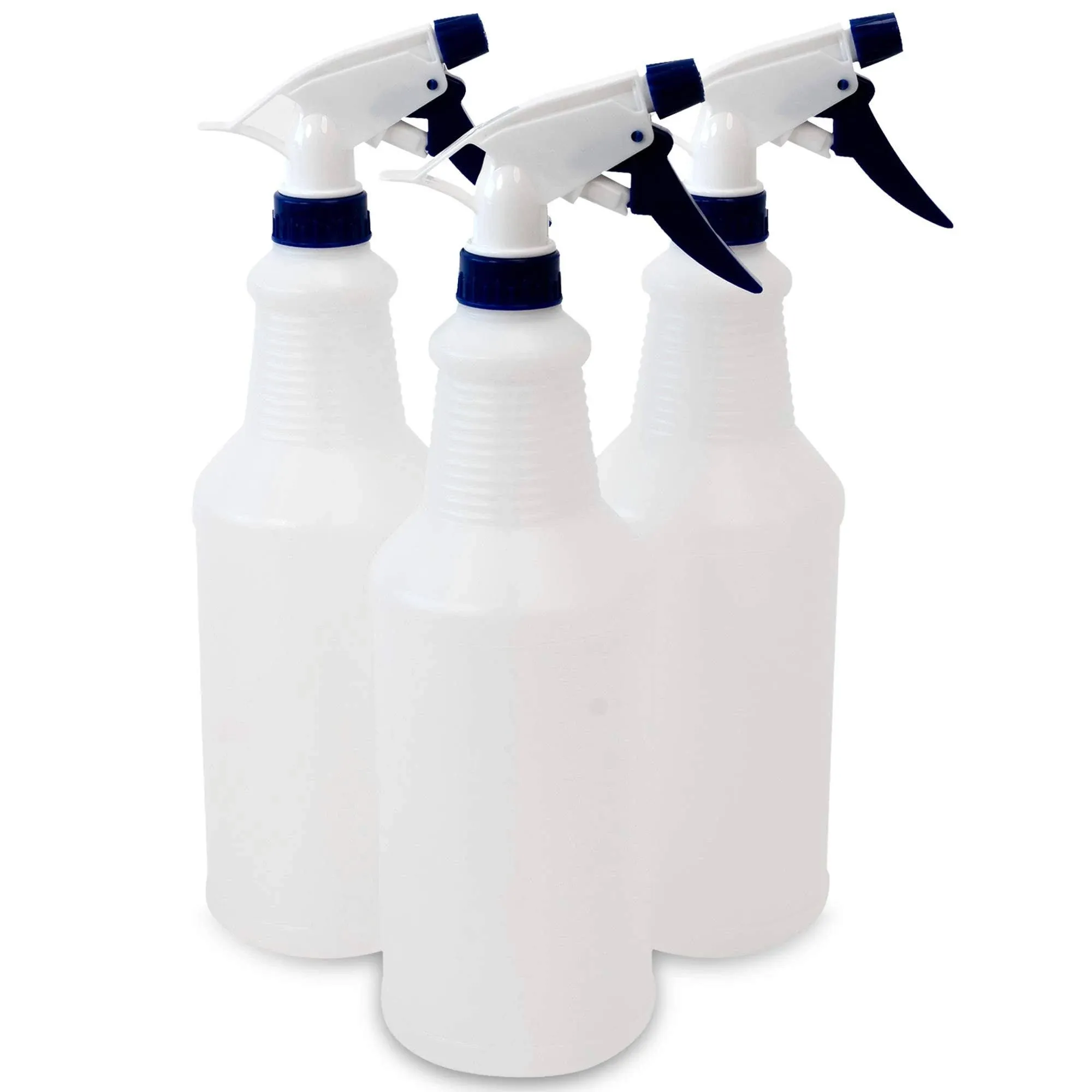 CSBD 32oz Plastic Spray Bottles, Empty and Reusable for Cleaning Solutions, Water ...