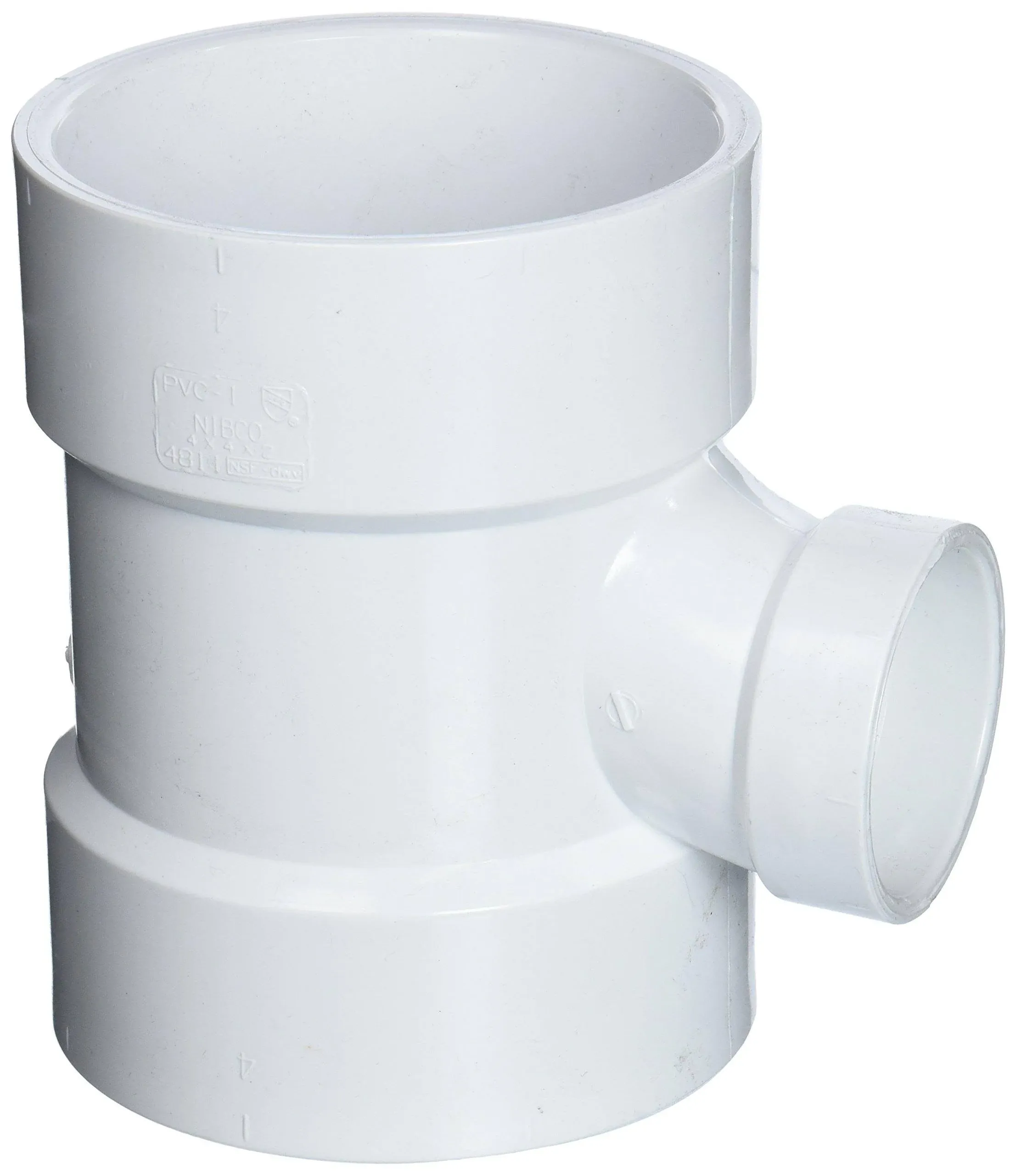 Nibco DWV PVC Sanitary Tee 4 in. x 4 in. x 3 in.