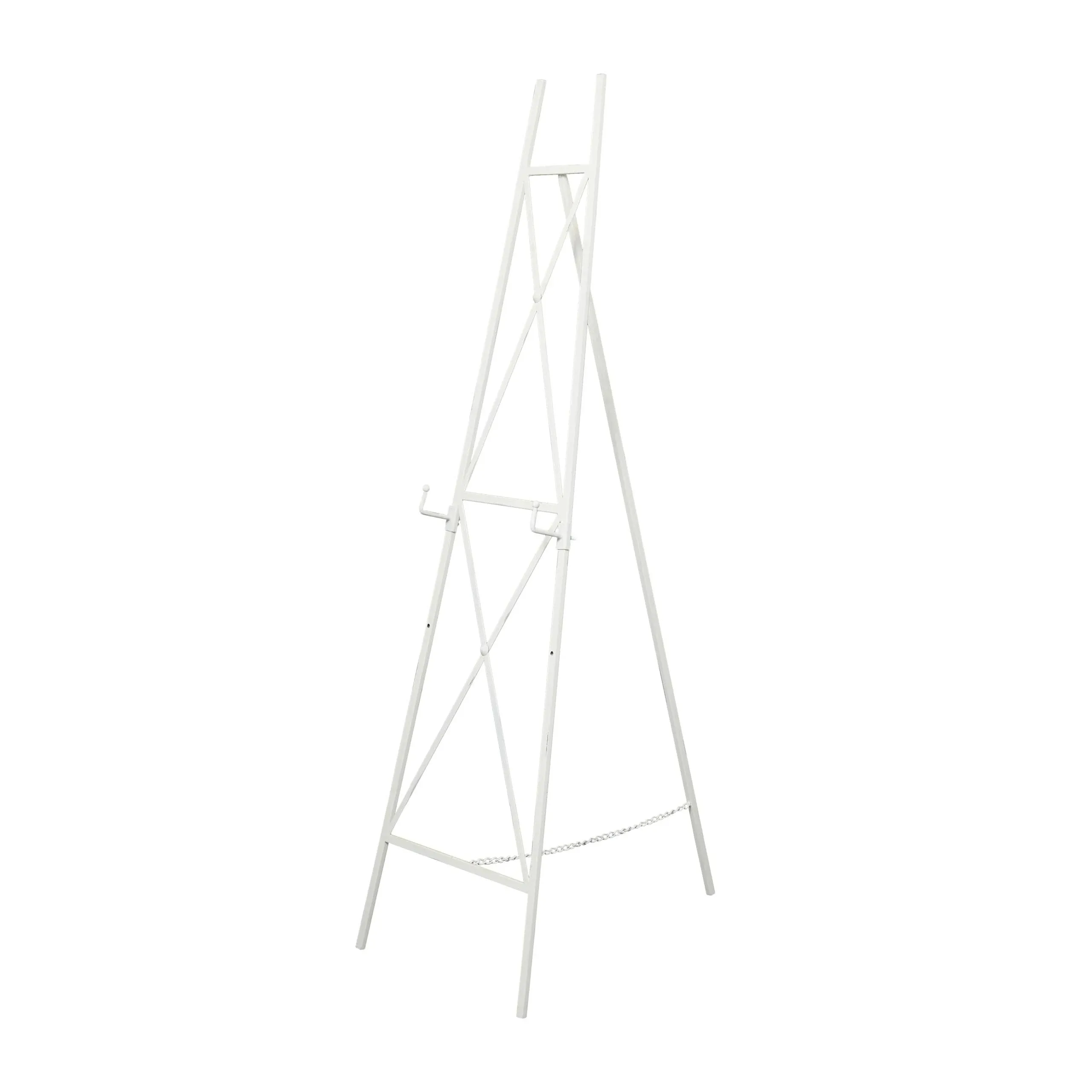 Deco 79 Metal Tall Adjustable Minimalist Display Stand Easel with Chain Support ...