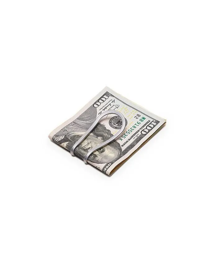 Craighill Station Money Clip - Titanium - Vapor Silver