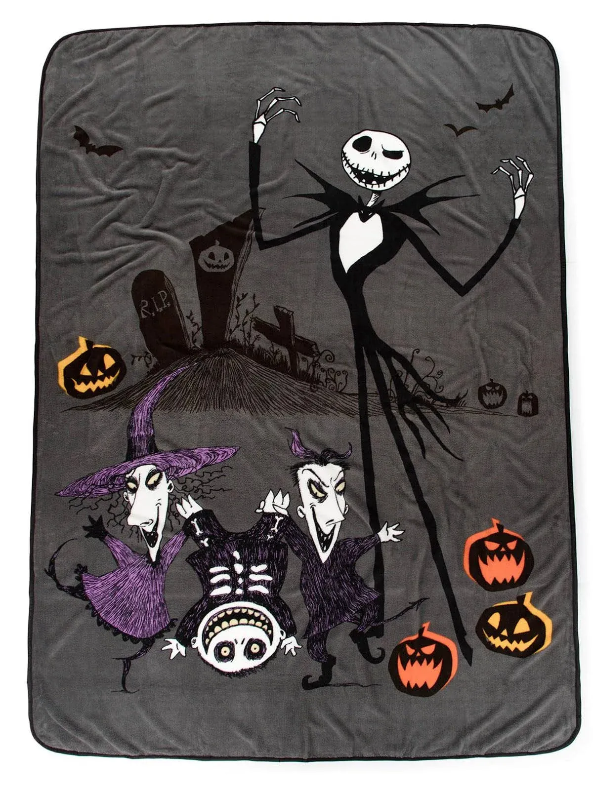 New 30th Anniversary Nightmare before Christmas plush blanket 60x90