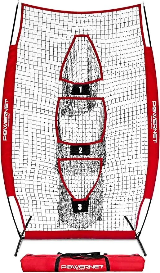 PowerNet 4x8 Ft Football Pass Accuracy Trainer Net (1127-2)