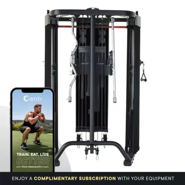 Inspire Fitness FT2 Functional Trainer & Smith Machine Station + Bench & Leg Extension Attachment Bundle - At Home Workout Machine for Full Body Strength Training + Squat Exercises