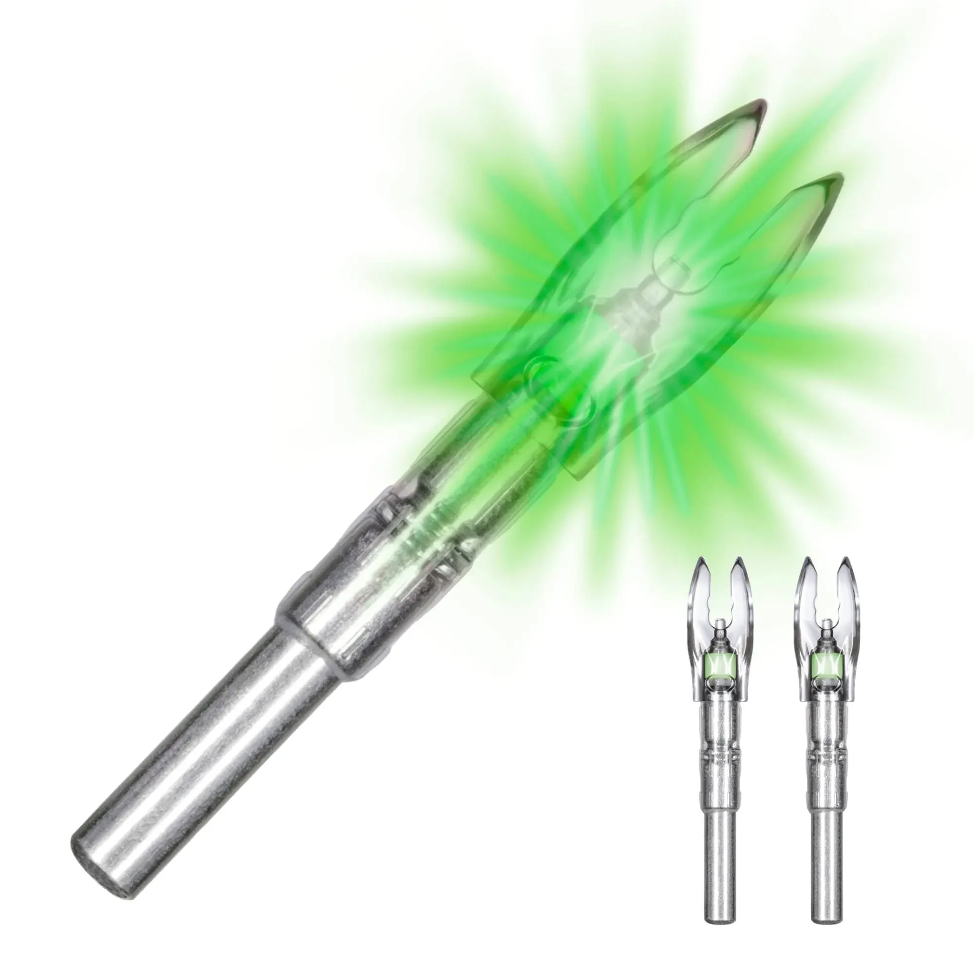 Nockturnal Lighted Nocks Model-GT Green