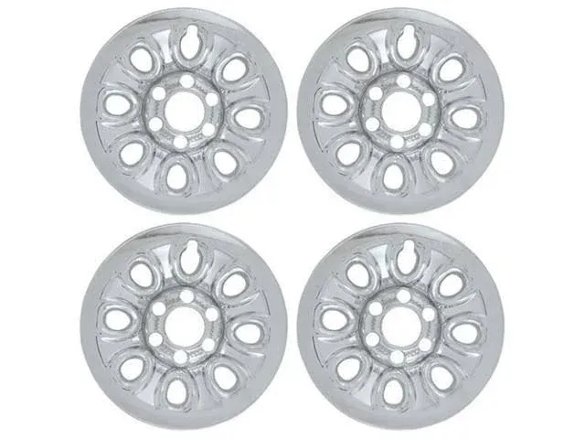 ProMaxx Automotive Wheel Skin Set, Chrome - 4 pack