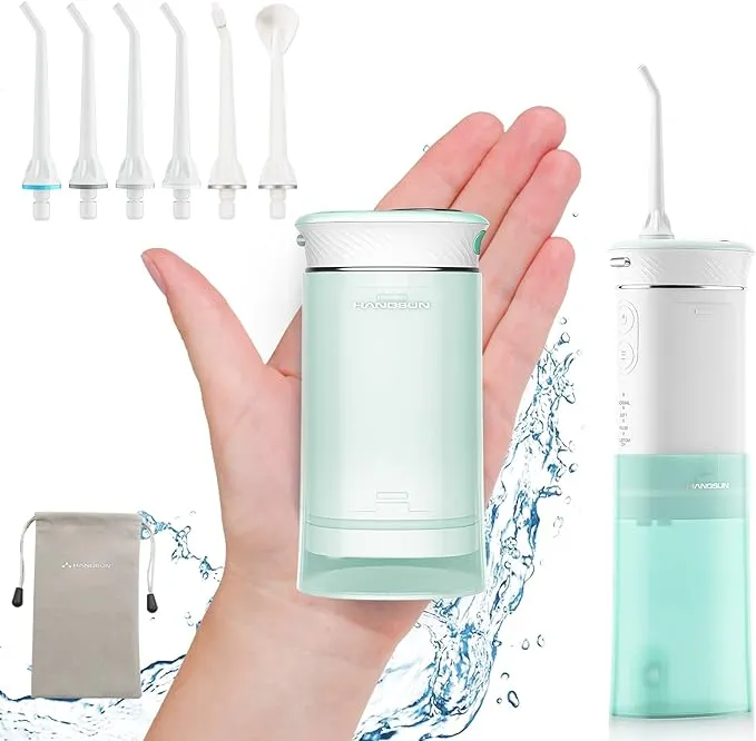 Water Flosser Cordless Oral Irrigator Portable Water Pick Teeth Cleaner