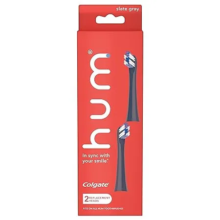 hum Adult Replacement Toothbrush Heads, 2 Pack