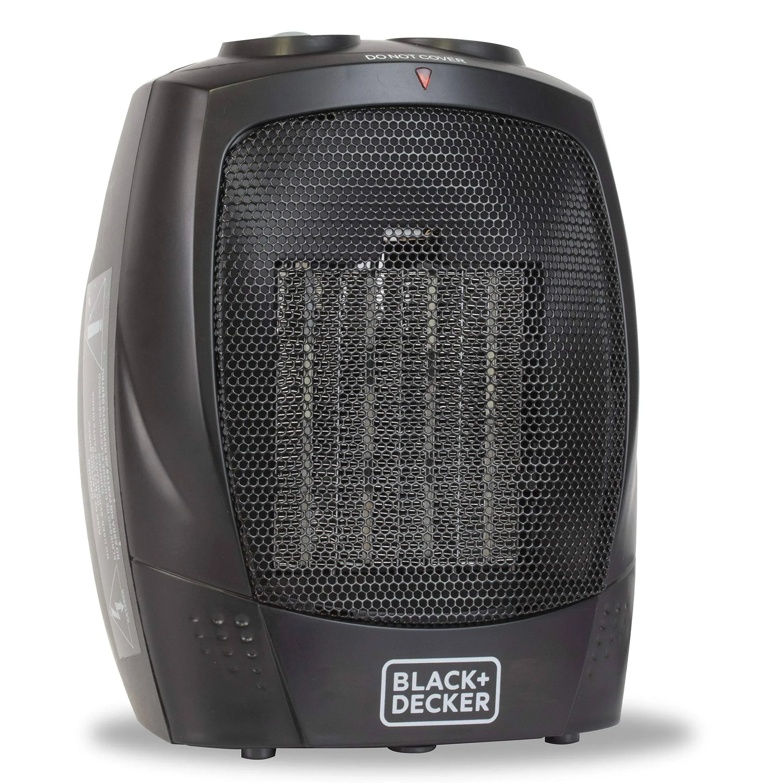 BLACK+DECKER Personal Ceramic Heater- Black