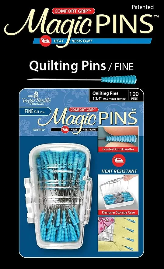 Taylor Seville Magic Pins - Quilting Fine