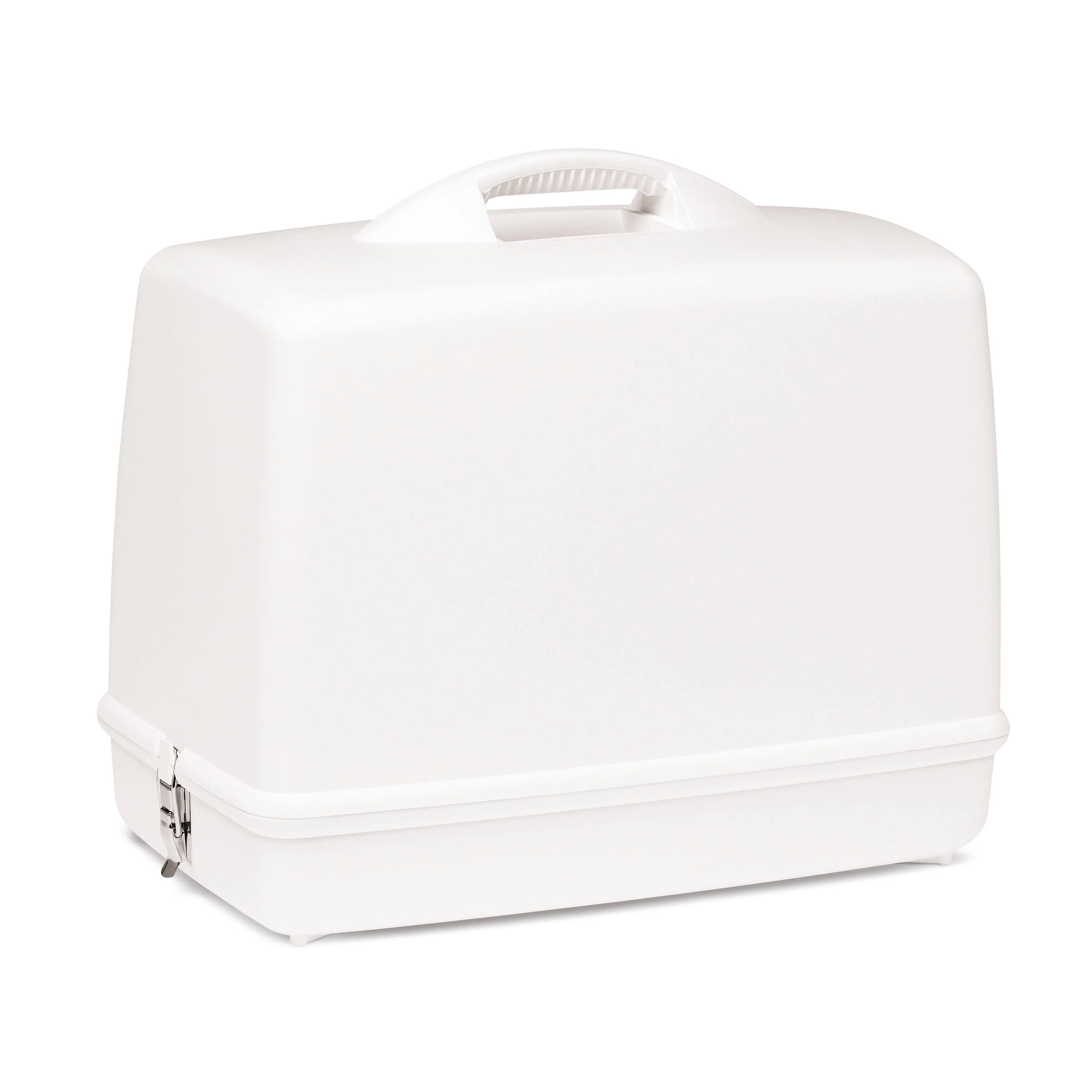 Singer Universal Sewing Machine Hard Storage Carrying Case #611.BR - White