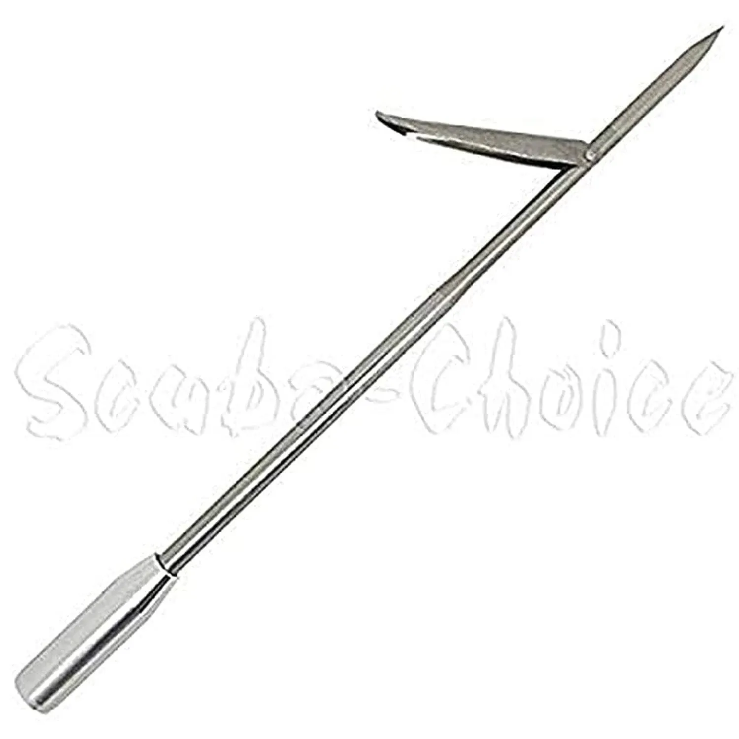 Scuba Choice Spearfishing 12" Stainless Steel Pole Spear Tip Single Barb Head