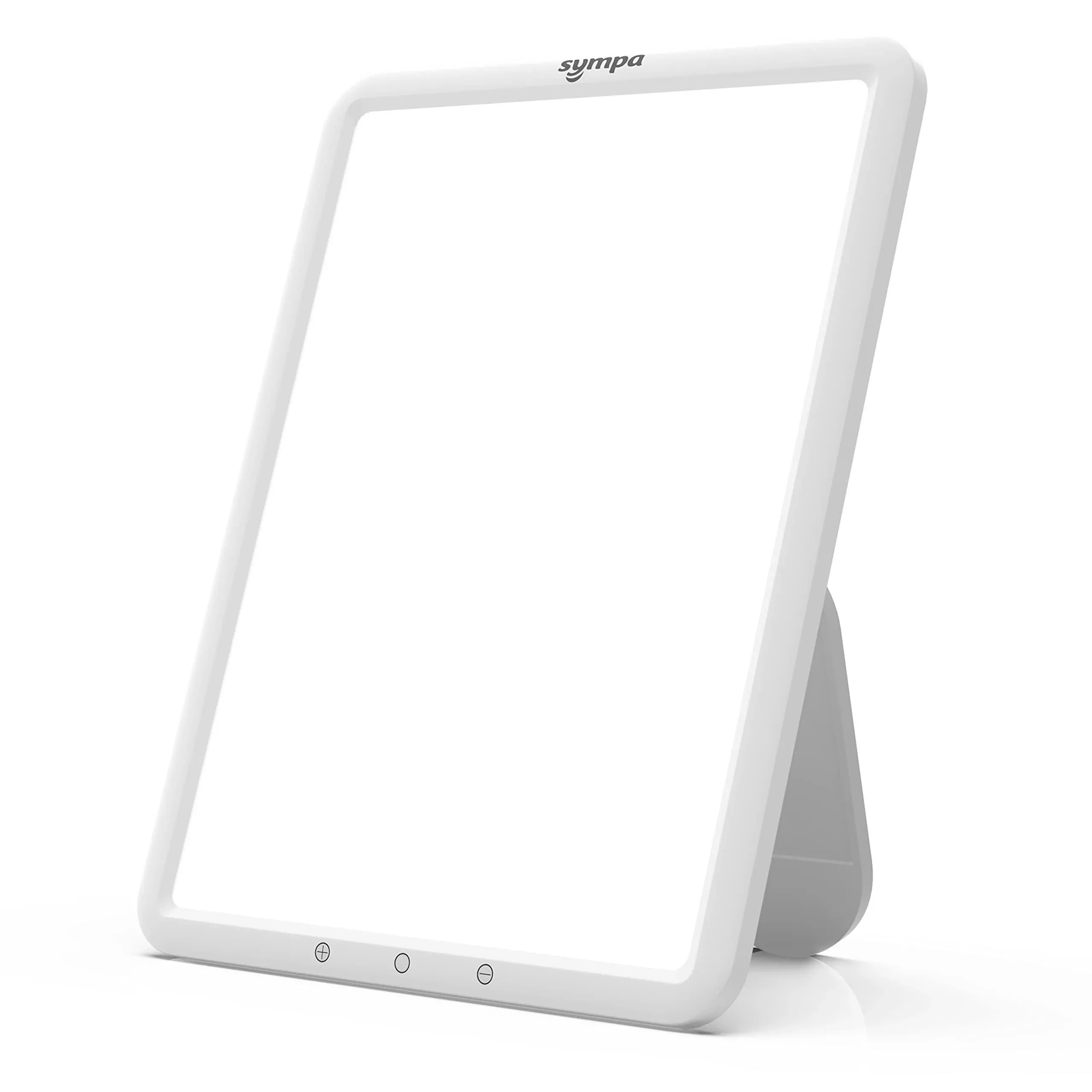 sympa Light Therapy Lamp, Sun Lamp with 20%-100% Adjustable Brightness, Sunlight Lamp with 10000 Lux UV-Free, Happy Lamp with Memory Function & 30 Minute Timer & Rotatable Stand, for Home Office