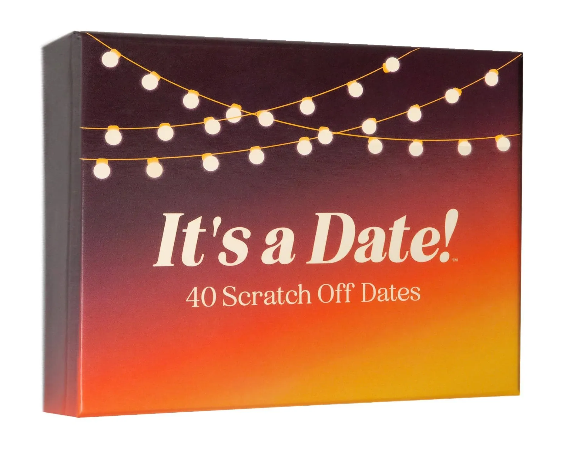 It&#039;s a Date!™ - 40 Fun &amp; Romantic Scratch Off Date Ideas for Couples, Night C...