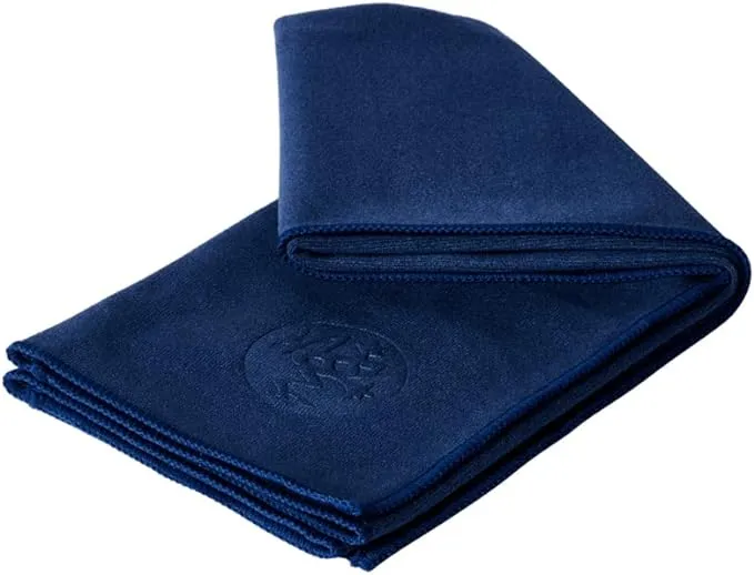 Manduka eQua Yoga Hand Towel - Quick Drying Microfiber, Lightweight, Yoga Accessories Easy for Travel