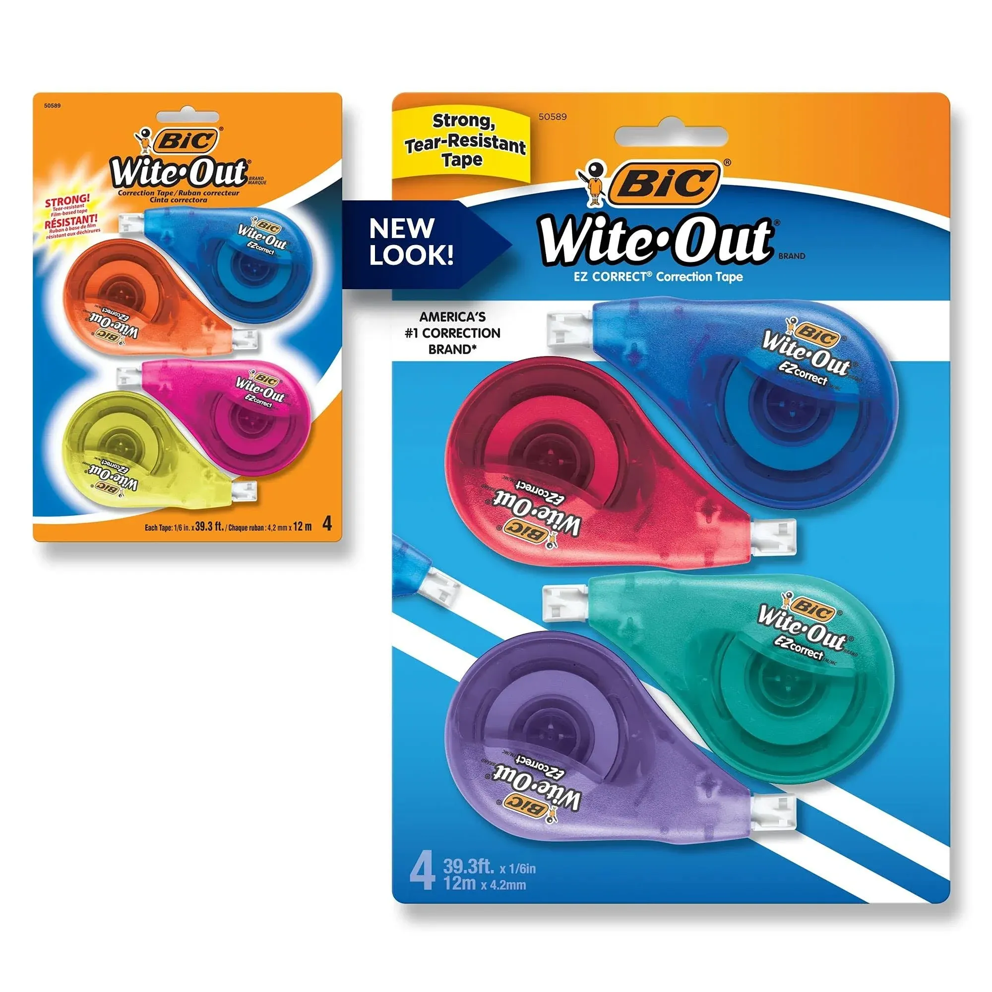 Wite-Out Correction Tape - 4 tapes