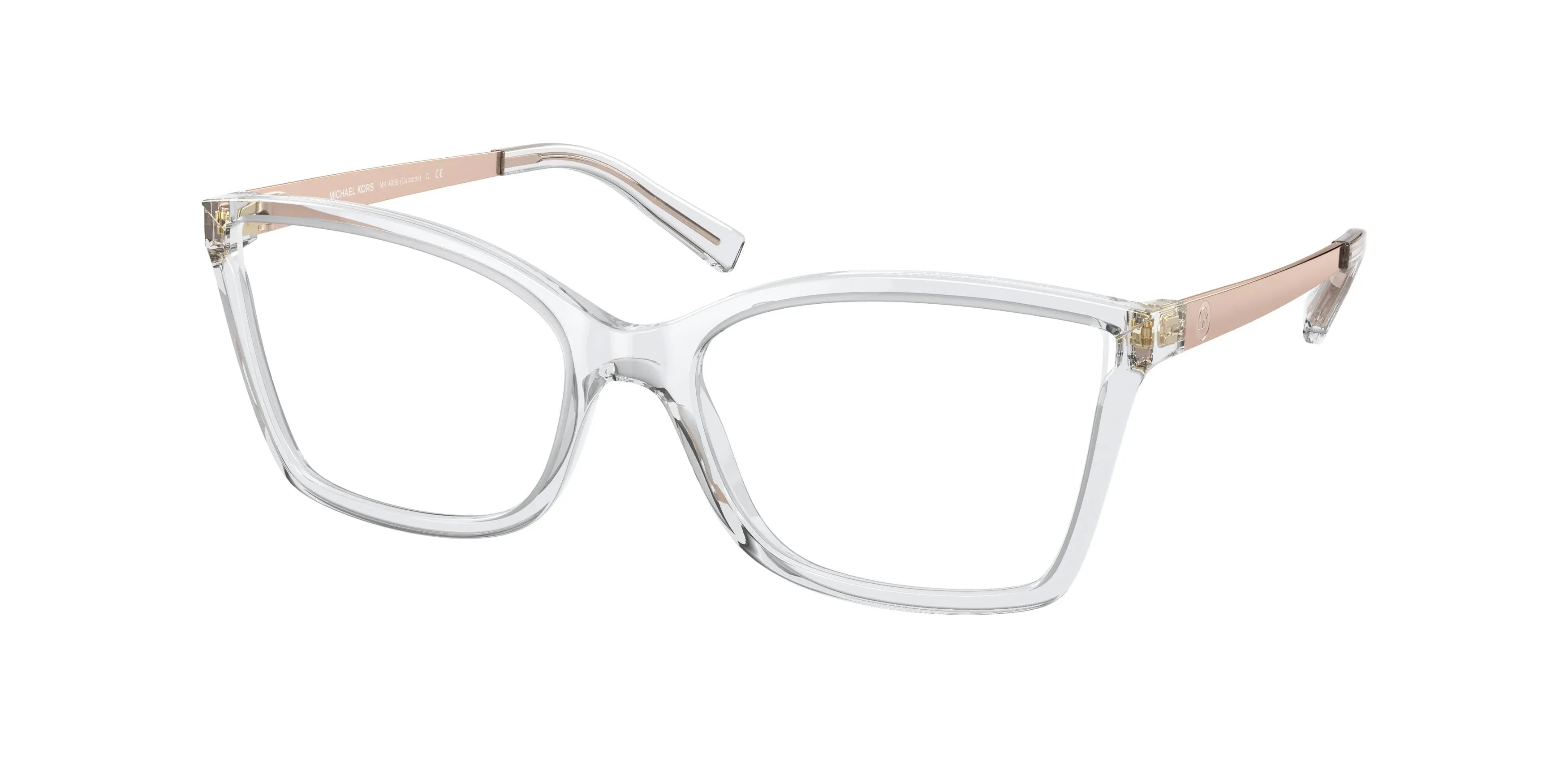 Michael Kors Caracas MK 4058 3050 54mm Womens Rectangle Eyeglasses 54mm