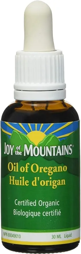 Oregano Oil - 1 Oz / 30ml, 100% Certified Organic