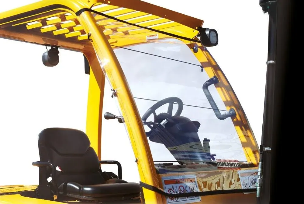 Forkshield Forklift Universal Super Clear Vinyl Windshield/Canopy