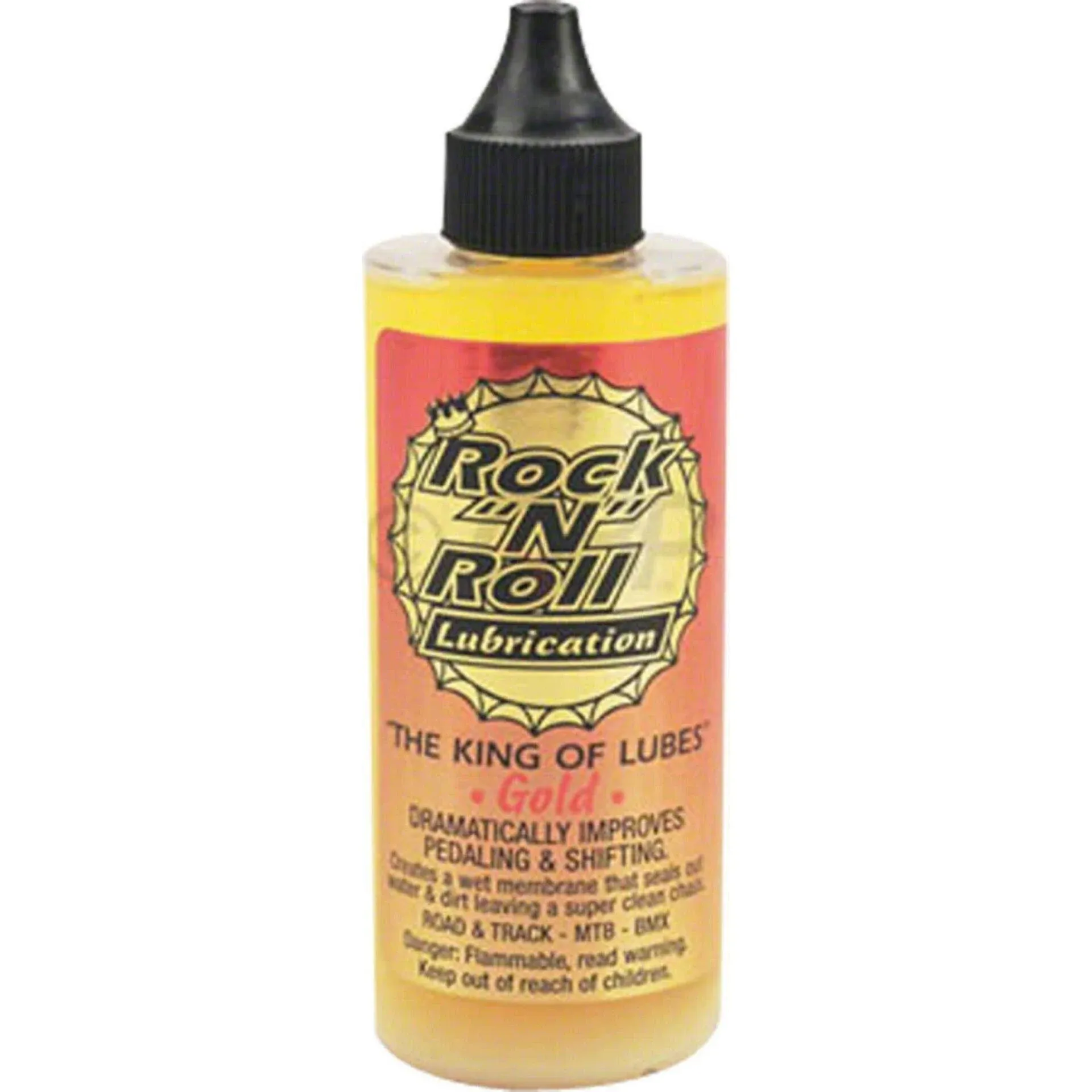 Rock N Roll Chain Lube Gold 4oz.