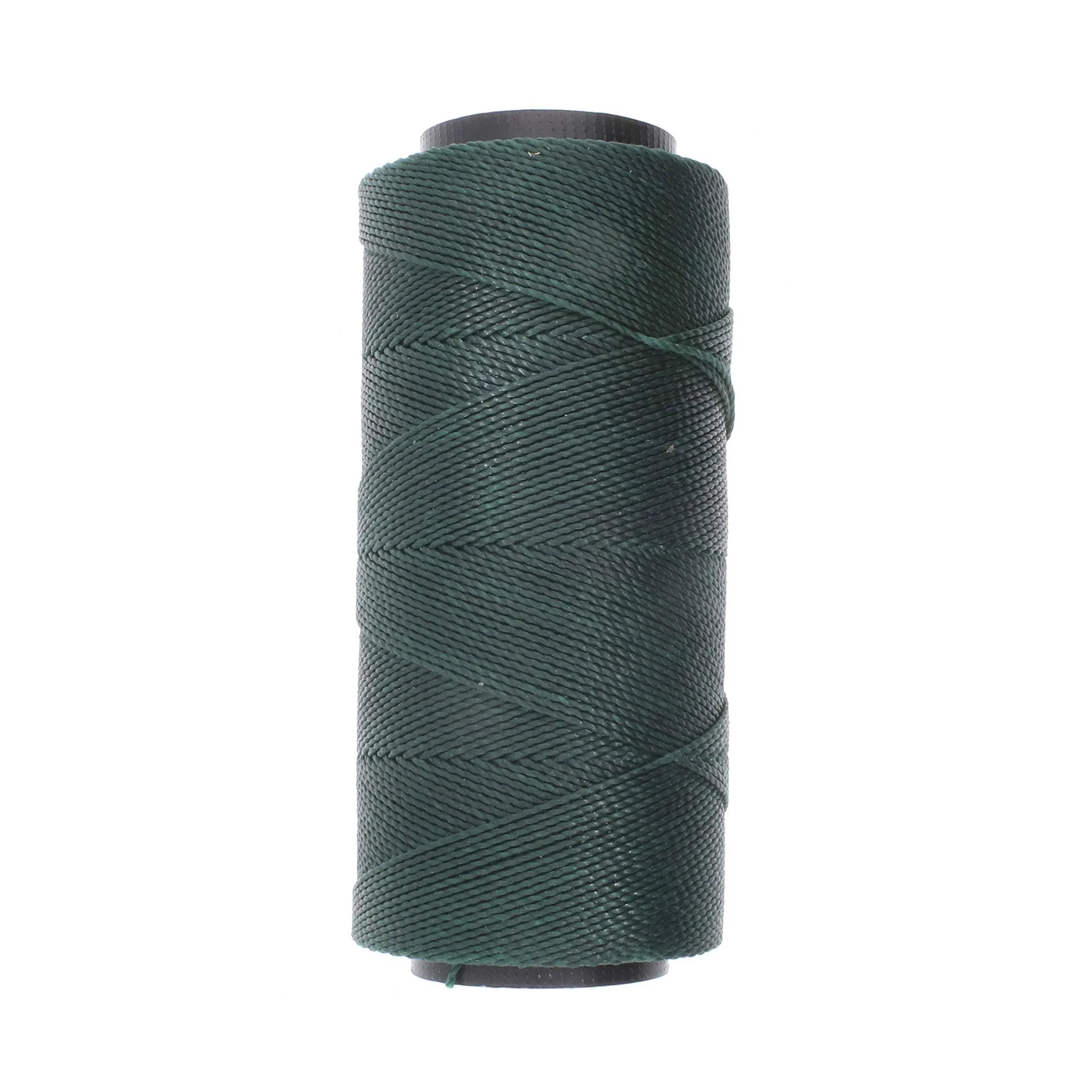 Knot-It 1mm Waxed Cord Dark Green 43957 (144meters, 100gr), 2-Ply Polyester Waxed Cording, Tex 480 Cord, Washable Cord, Colorfast Cord,