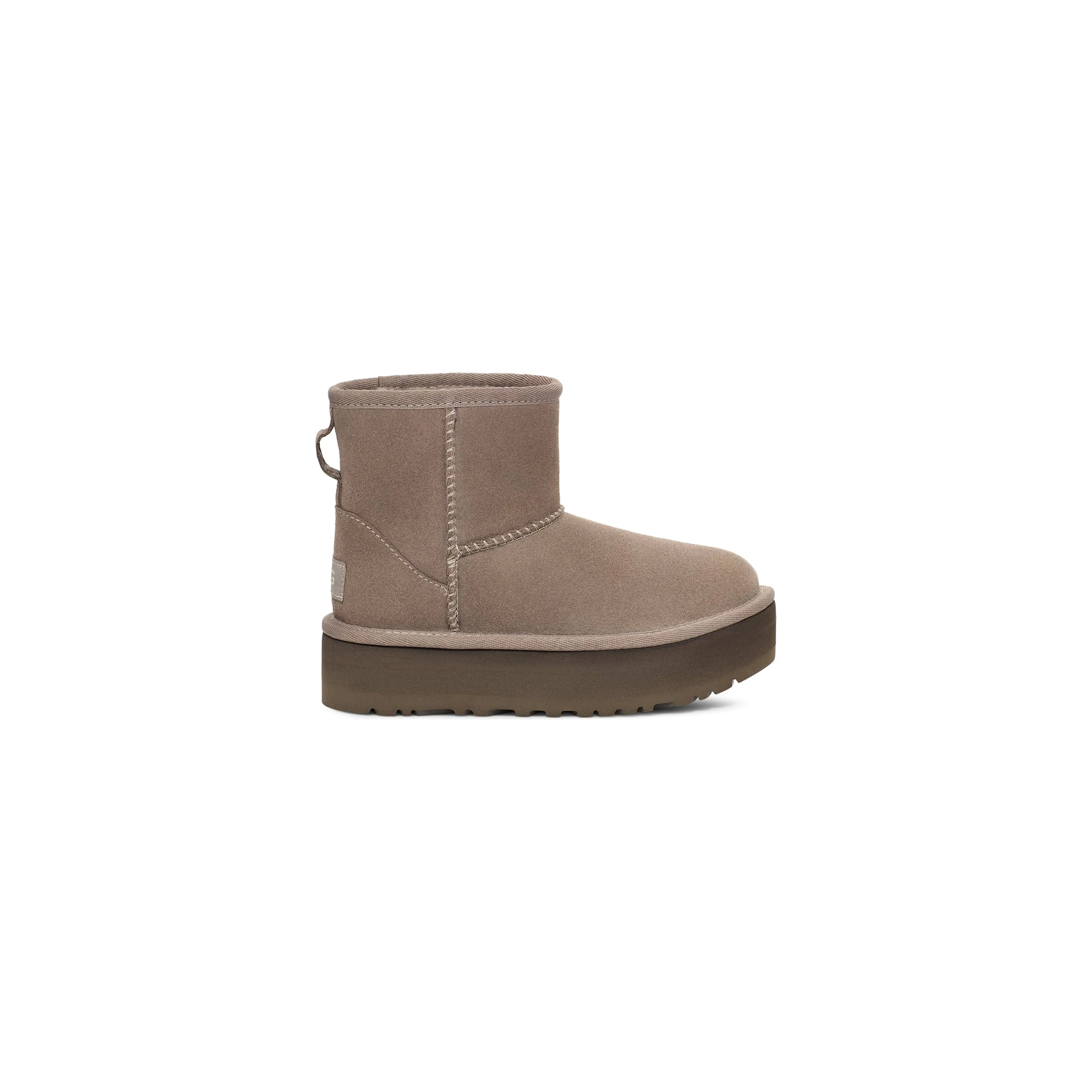 UGG® Classic Mini Platform Boot - Little Kid / Big Kid - Smoke Plume