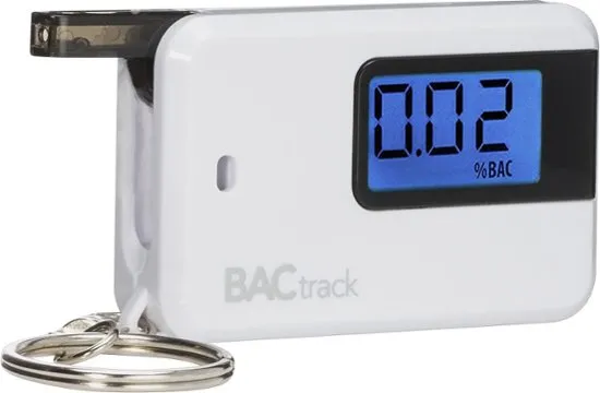 BACtrack Go Keychain Breathalyzer Ultra-Portable Pocket Keyring Alcohol Tester for Personal Use