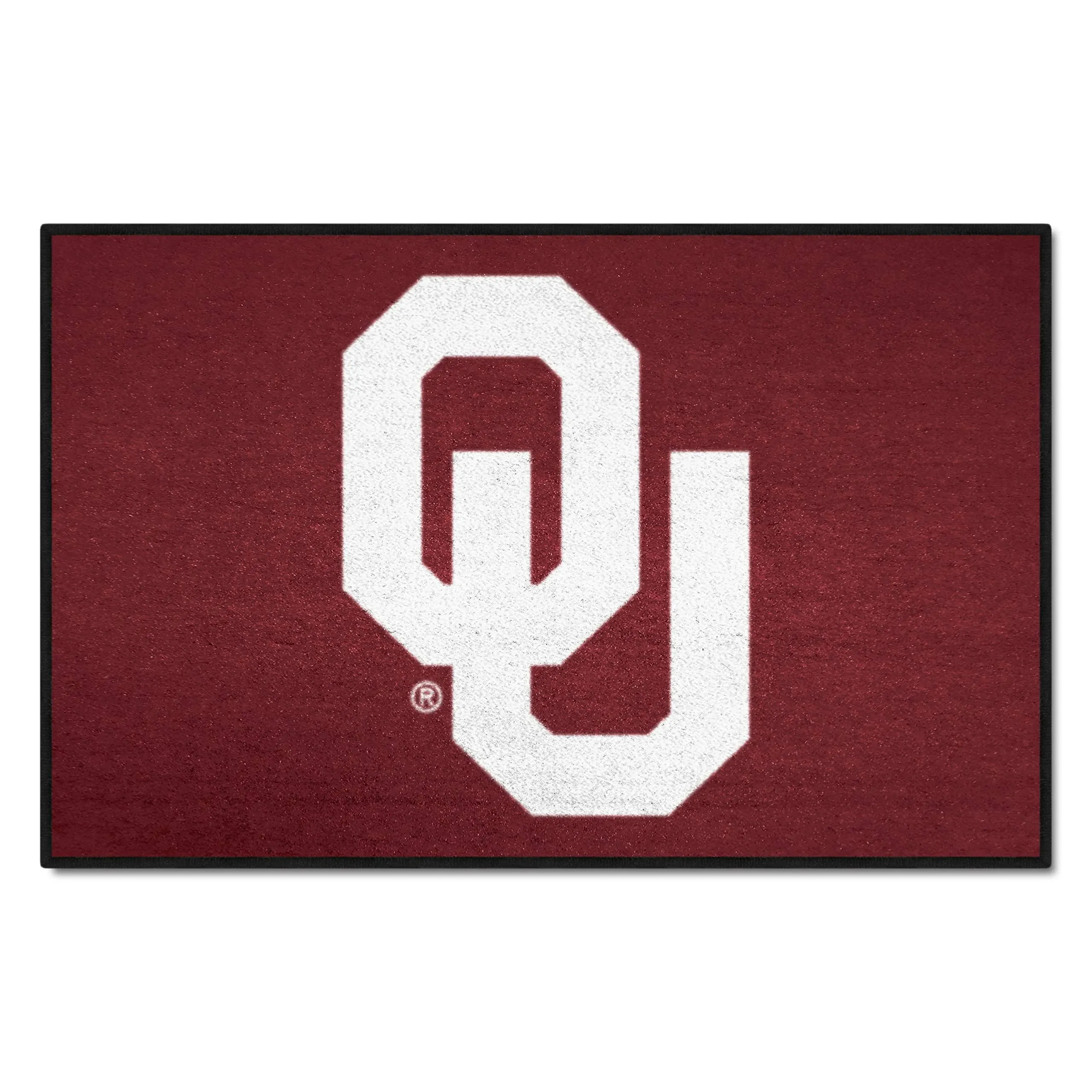 19" x 30" University of Oklahoma Red Rectangle Starter Mat