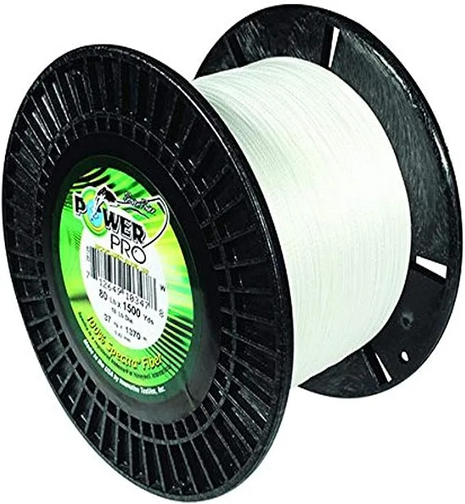 PowerPro Braided Fishing Line, 30Lb X 300Yd Wht,  [21100300300W]