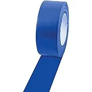 Champion Sports Vinyl Tape, 2” Wide x 60 Yards Long, Blue - Durable Floor Marking Tape for Social Distancing, School, Gyms, Restaurants - Tough Floor Tape for Heavy Foot Traffic and Equipment