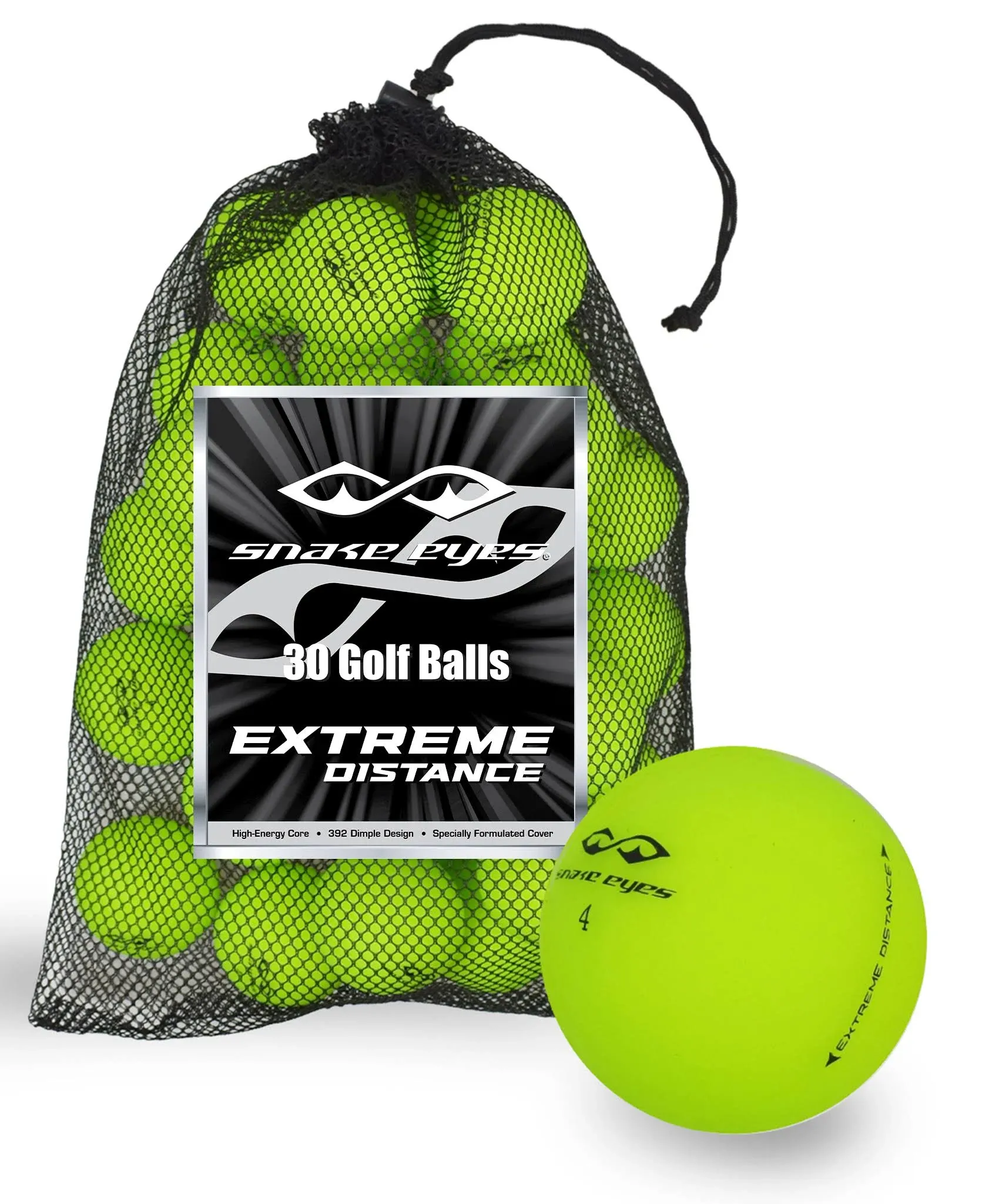 Snake Eyes Extreme Distance Golf Balls [12-Balls]