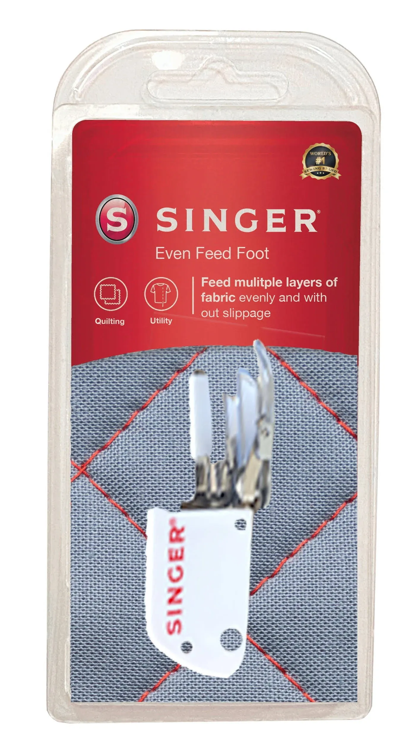 Singer 250027106 Even Feed/Walking Presser Foot - Fork